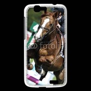 Coque Huawei Ascend G7 Saut d'obstacle Equitation
