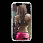 Coque Huawei Ascend G7 Boxe féminine