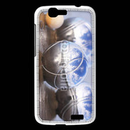Coque Huawei Ascend G7 Boule de pétanque chromée