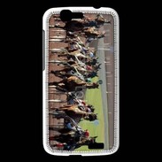 Coque Huawei Ascend G7 Arrivée de course de trot en sulky