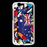 Coque Huawei Ascend G7 Graffiti Australie rugby