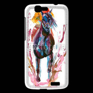 Coque Huawei Ascend G7 Equitation en peinture 10