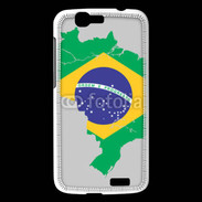 Coque Huawei Ascend G7 Drapeau Brésil coupe du monde 2014