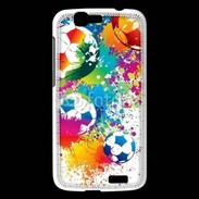 Coque Huawei Ascend G7 football en couleurs 800