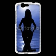 Coque Huawei Ascend G7 Silhouette de nuit dans l'eau