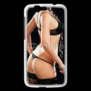 Coque Huawei Ascend G7 Lingerie de charme avec cravate