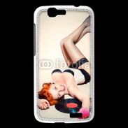 Coque Huawei Ascend G7 Pin up musique