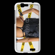 Coque Huawei Ascend G7 Enquête de police sexy
