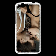 Coque Huawei Ascend G7 Couple sexy 1