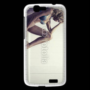 Coque Huawei Ascend G7 Femme sexy pensante en lingerie