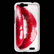 Coque Huawei Ascend G7 Bouche sexy gloss rouge