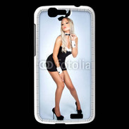 Coque Huawei Ascend G7 Femme sexy lapin