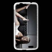 Coque Huawei Ascend G7 Femme sexy canapé