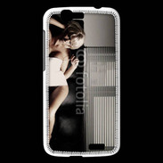 Coque Huawei Ascend G7 femme sexy canapé 2