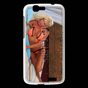 Coque Huawei Ascend G7 Femme sexy lounge