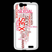 Coque Huawei Ascend G7 Nuage de mots sexy 2