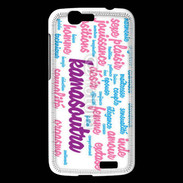 Coque Huawei Ascend G7 Nuage de mots sexy 3