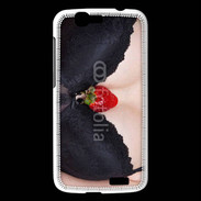 Coque Huawei Ascend G7 soutien gorge avec une fraise
