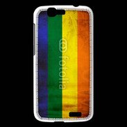 Coque Huawei Ascend G7 Drapeau gay vintage