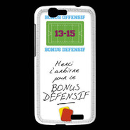 Coque Huawei Ascend G7 Merci l'arbitre Bonus offensif-défensif Blanc