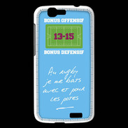 Coque Huawei Ascend G7 Les potes Bonus offensif-défensif Bleu