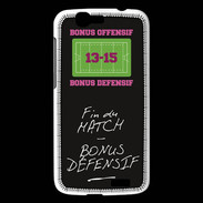 Coque Huawei Ascend G7 Fin de match Bonus offensif-défensif Noir