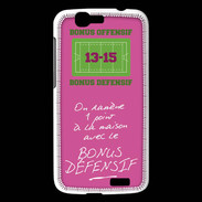 Coque Huawei Ascend G7 1 point bonus offensif-défensif Rose