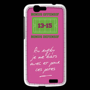 Coque Huawei Ascend G7 Les potes Bonus offensif-défensif Rose