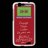 Coque Huawei Ascend G7 Plaquage Bonus offensif-défensif Rouge
