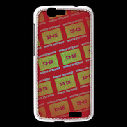 Coque Huawei Ascend G7 Dégradé Bonus Offensif-défensif Rouge