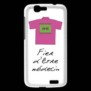 Coque Huawei Ascend G7 Médecin Bonus offensif-défensif Blanc