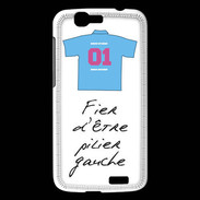 Coque Huawei Ascend G7 Pilier gauche Bonus offensif-défensif Blanc 2
