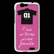 Coque Huawei Ascend G7 Pilier gauche Bonus offensif-défensif Rose 2