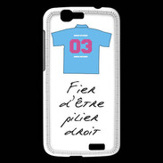 Coque Huawei Ascend G7 Pilier droit Bonus offensif-défensif Blanc 2