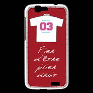Coque Huawei Ascend G7 Pilier droit Bonus offensif-défensif Rouge