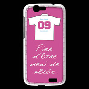 Coque Huawei Ascend G7 Demi de mêlée Bonus offensif-défensif Rose