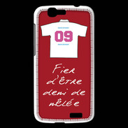 Coque Huawei Ascend G7 Demi de mêlée Bonus offensif-défensif Rouge