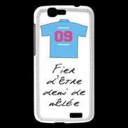 Coque Huawei Ascend G7 Demi de mêlée Bonus offensif-défensif Blanc 2
