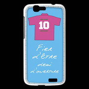 Coque Huawei Ascend G7 Demi d'ouverture Bonus offensif-défensif Bleu