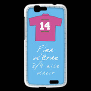 Coque Huawei Ascend G7 3/4 aile droit Bonus offensif-défensif Bleu