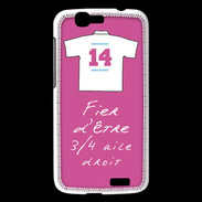 Coque Huawei Ascend G7 3/4 aile droit Bonus offensif-défensif Rose