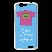 Coque Huawei Ascend G7 Soigneur Bonus offensif-défensif Bleu