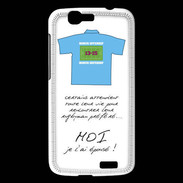 Coque Huawei Ascend G7 Moi je l'ai épousé Bonus offensif-défensif Blanc 2