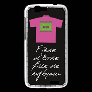 Coque Huawei Ascend G7 Fille de rugbyman Bonus offensif-défensif Noir