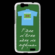 Coque Huawei Ascend G7 Mère de rugbyman Bonus offensif-défensif Vert 2