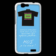 Coque Huawei Ascend G7 Moi je l'ai élevé Bonus offensif-défensif Bleu 2