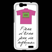 Coque Huawei Ascend G7 Père de rugbyman Bonus offensif-défensif Blanc