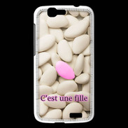 Coque Huawei Ascend G7 Dragée C'est une fille PR