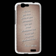 Coque Huawei Ascend G7 Gens attrayants Rouge Citation Oscar Wilde