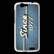 Coque Huawei Ascend G7 Since 1977 Bleu